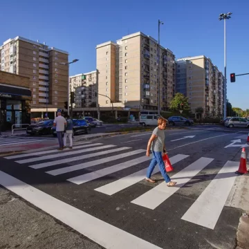 paso peatones rotonda san jorge