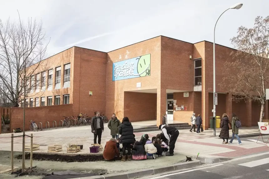 plantación ikastola Amaiur