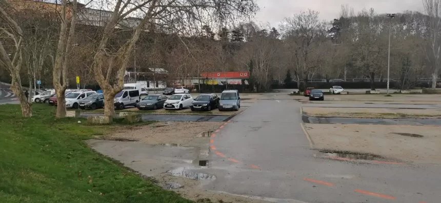 situación aparcamiento corralillos