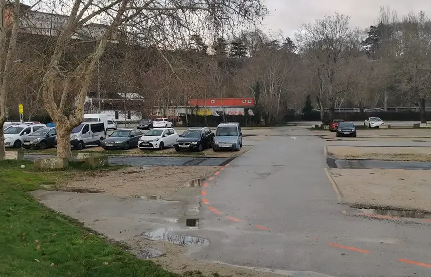 situación aparcamiento corralillos