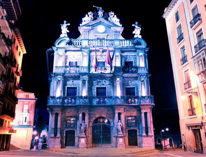 fachada rosa