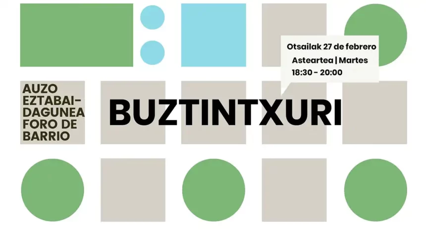 foro de barrio buztintxuri
