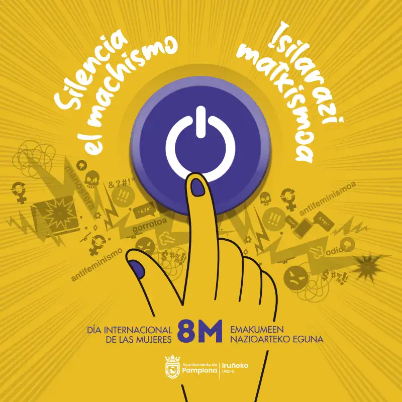 Cartel-cubo 65x65 AAFF cartel día de la mujer