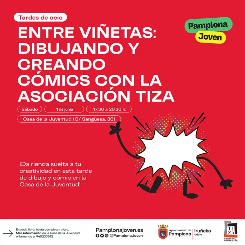 POST-TARDES-DE-OCIO-DIBUJANDO-COMICS-CAS_0 cómics con la asociación tiza