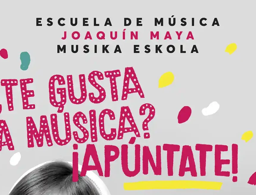 cartel escuela de música