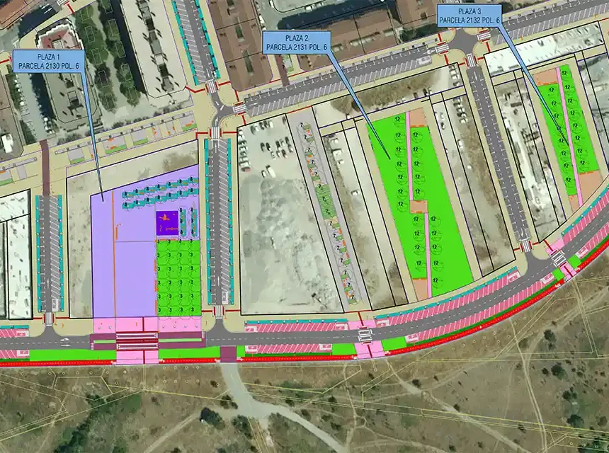 plano plazas txantrea