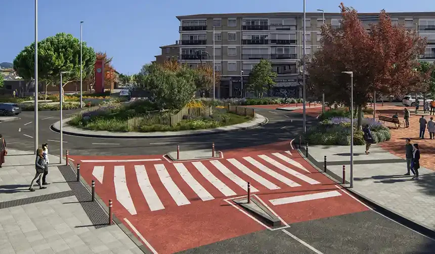 reurbanización txantrea