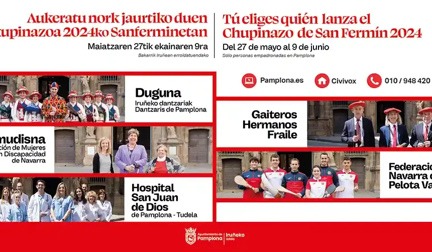 votaciones chupinazo 2024