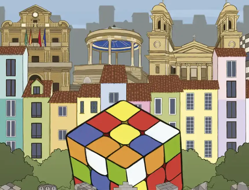 cubo rubik pamplona