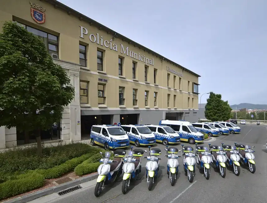 vehículos policía municipal