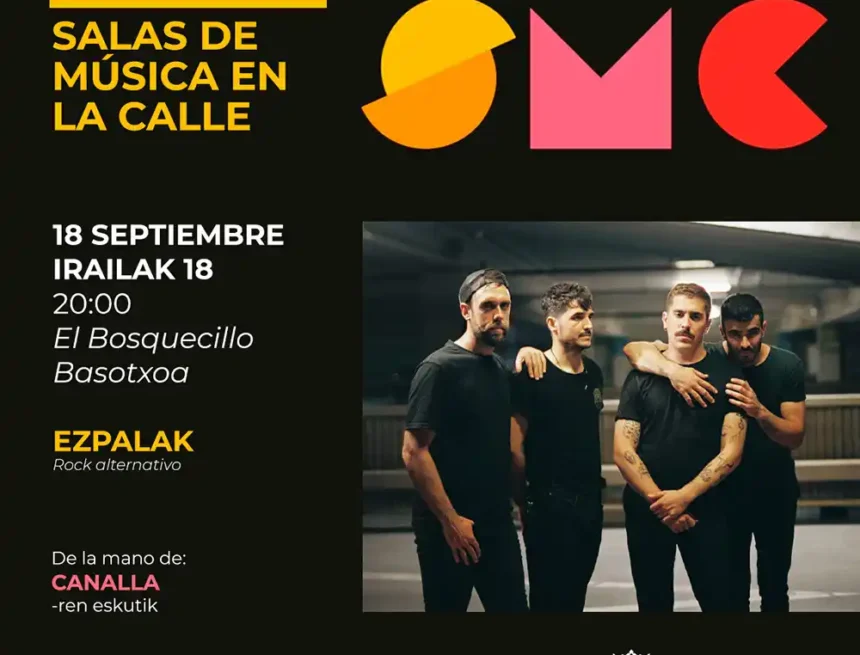 salas de música en la calle