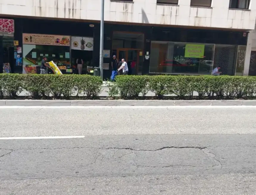 asfaltado avenida Zaragoza
