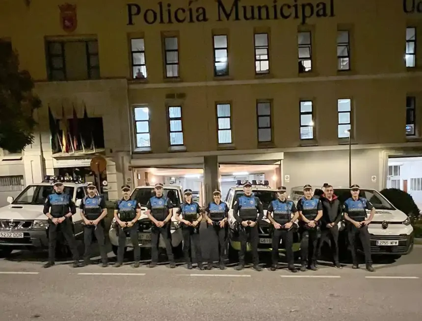 convoy policía municipal