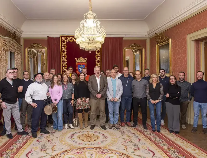 recepción grupo Ortzadar