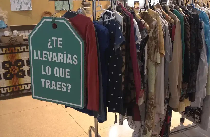 mercadillo intercambio son dinero