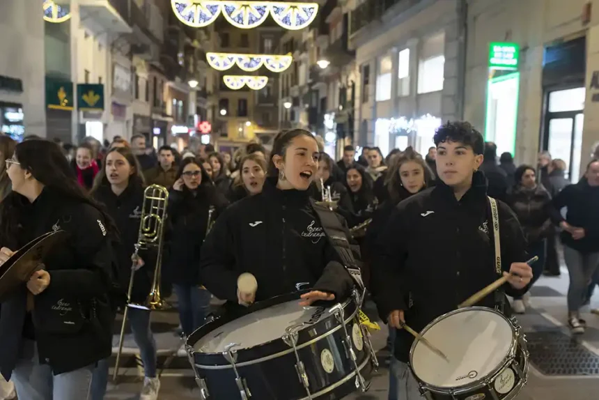 música en la calle navidad