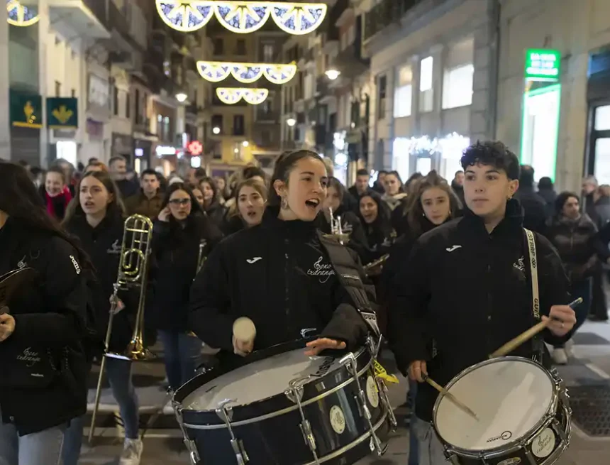 música en la calle navidad