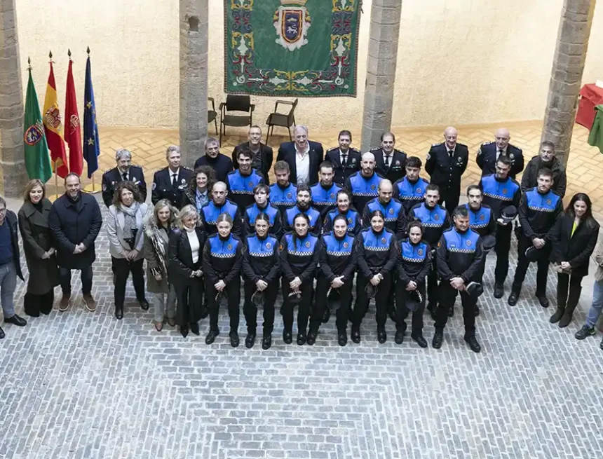 nuevo agente de policía municipal