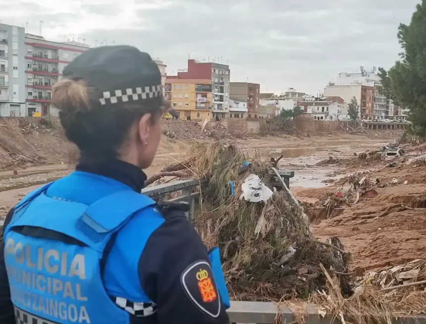 policía municipal dana