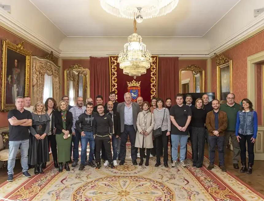 recepción junta de deporte de San Jorge