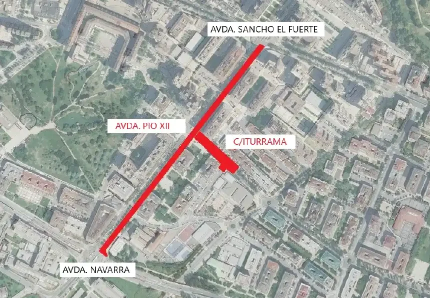 asfaltado avda. navarra y avda. sancho el fuerte