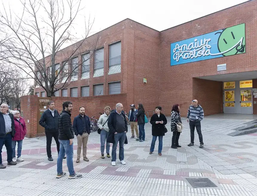paseo por iturrama caminos seguros ikastola amaiur