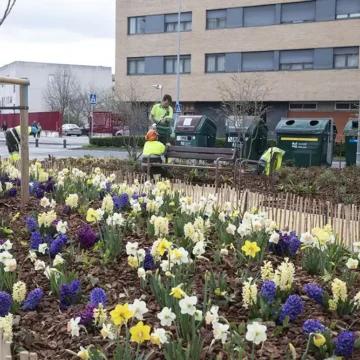 visita obras de renaturalización calle urzainqui