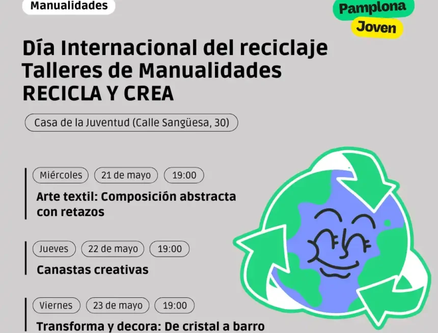 talleres reciclaje Casa Juventud
