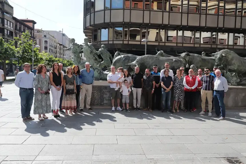 placas fallecidos encierro