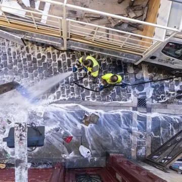 limpieza sanfermines