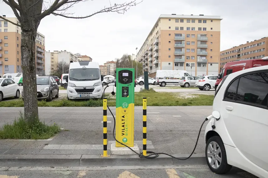 punto recarga eléctrico coches