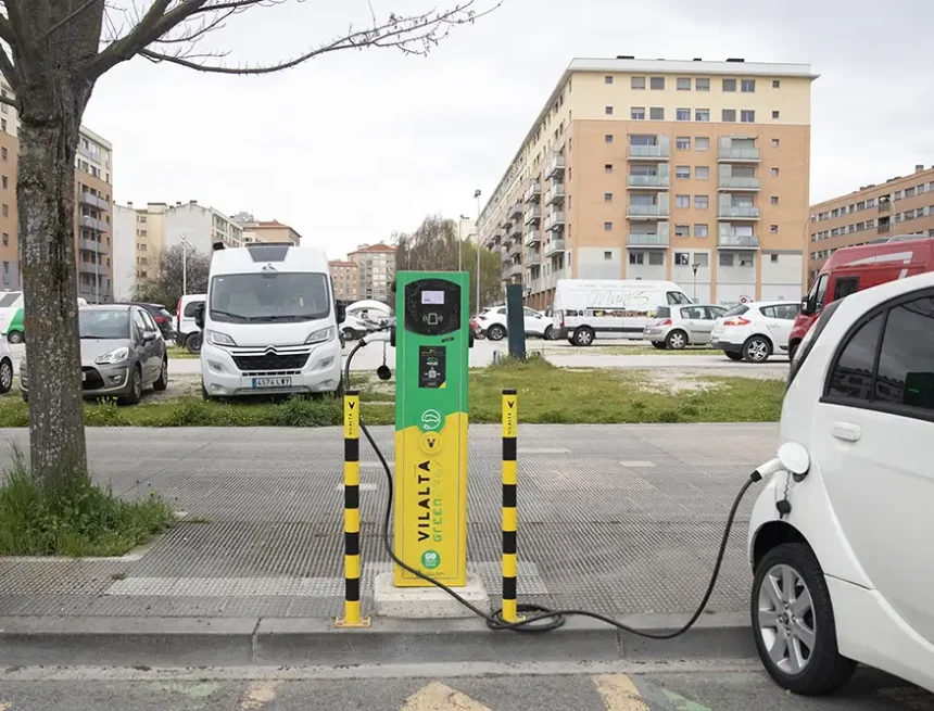 punto recarga eléctrico coches