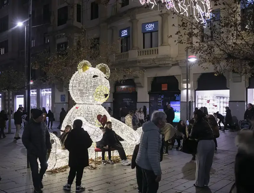luces navidad Pamplona