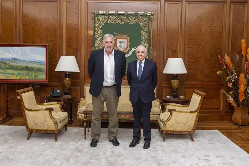 reunión alcalde con presidente tribunal superior de justicia