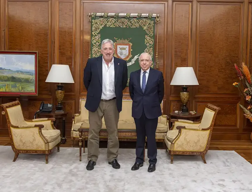 reunión alcalde con presidente tribunal superior de justicia