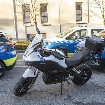 moto policía municipal
