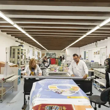 taller de encuadernación monasterio viejo de san pedro