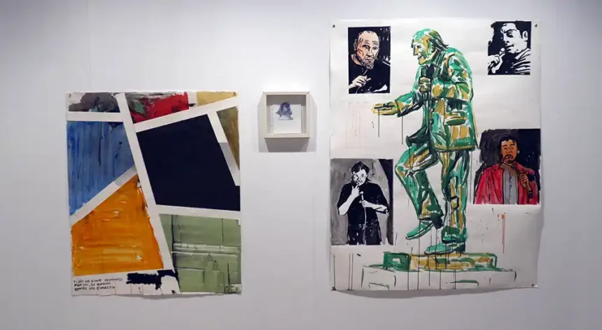 La exposición ‘Merkurioren disidentzia / La disidencia de Mercurio’, de Fernando Renes, propone en el Polvorín un taller de acercamiento a la creación artística sobre azulejo