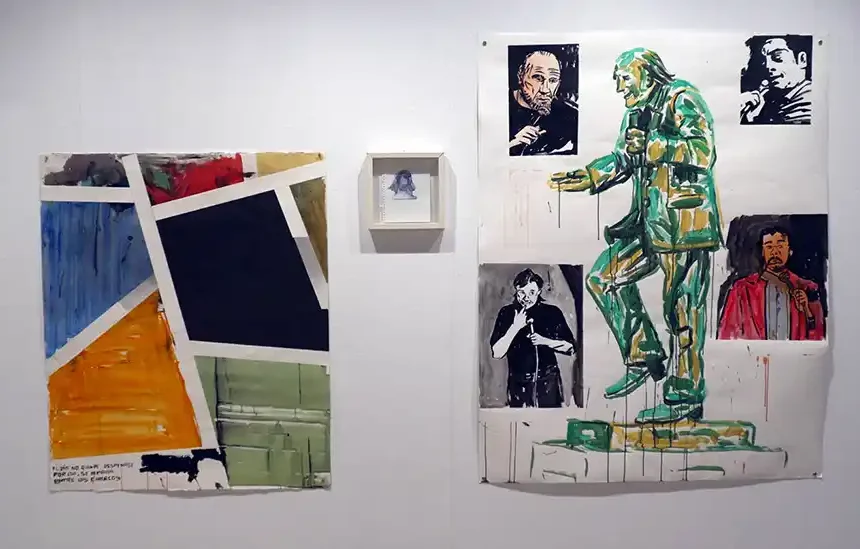 La exposición ‘Merkurioren disidentzia / La disidencia de Mercurio’, de Fernando Renes, propone en el Polvorín un taller de acercamiento a la creación artística sobre azulejo