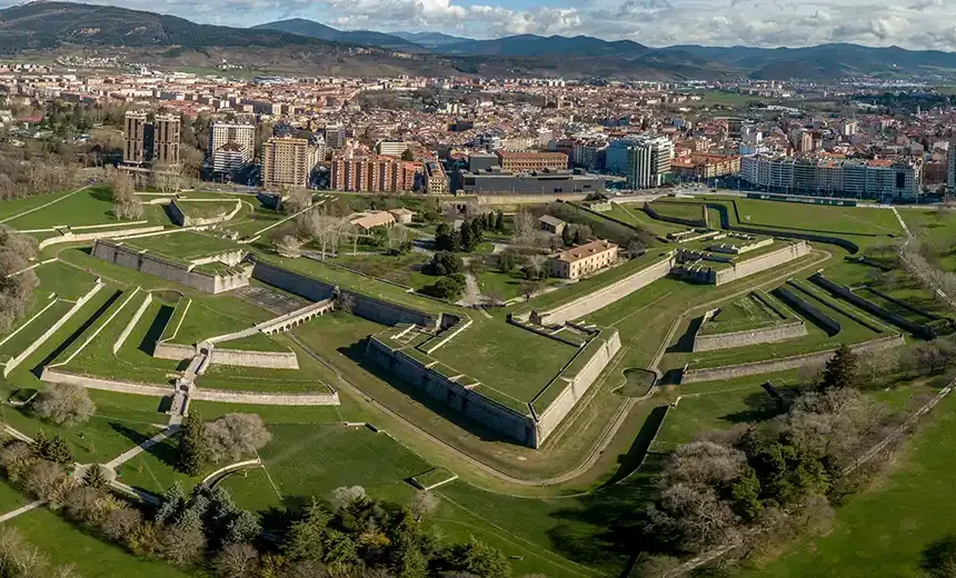 Gerencia Urbanismo vista aérea Pamplona