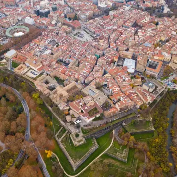pro vivienda vista aérea Pamplona