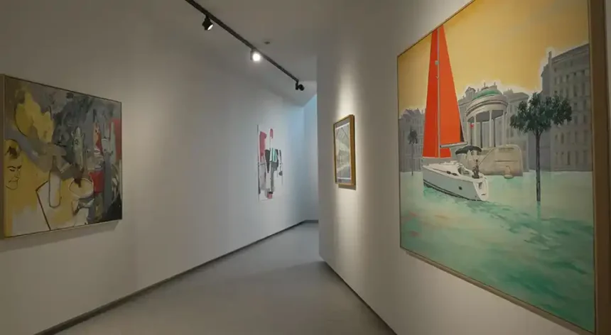 exposición colección arte civivox pompelo