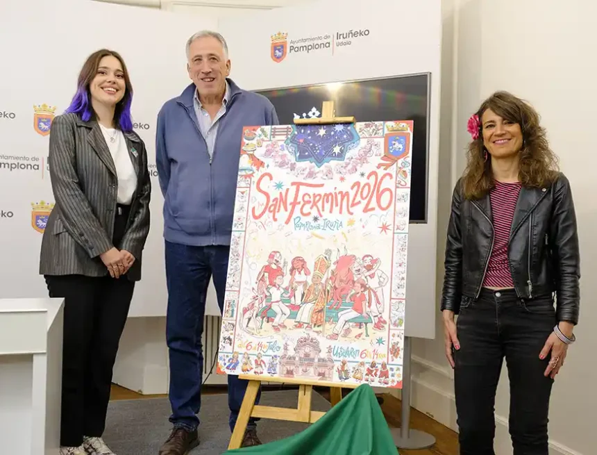 rueda de prensa cartel san fermin 2026 Cuadrilla