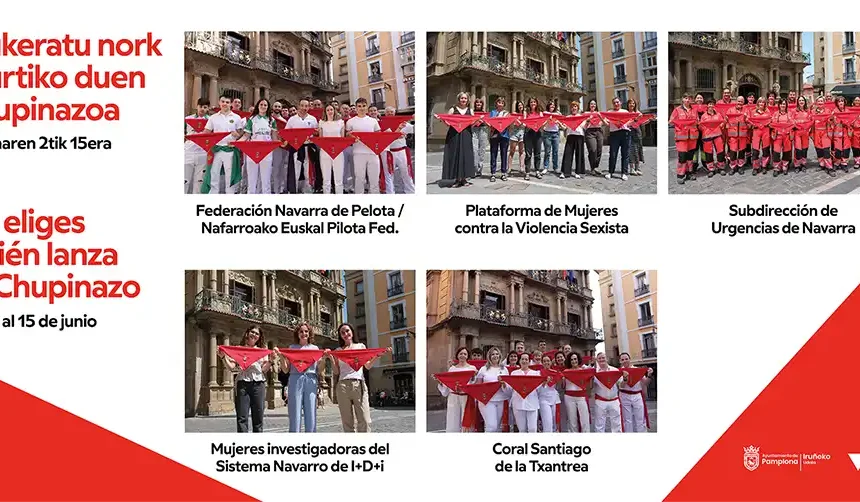 Candidaturas Chupinazo San Fermín 2026